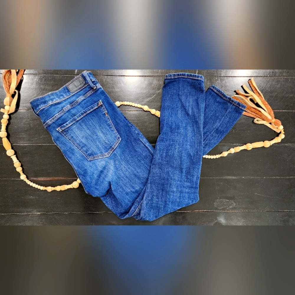 Express Jeans: 12R Legging Mid Rise Stretch